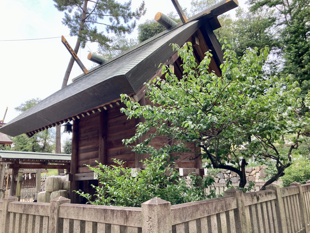 天石門別神社（裏手）