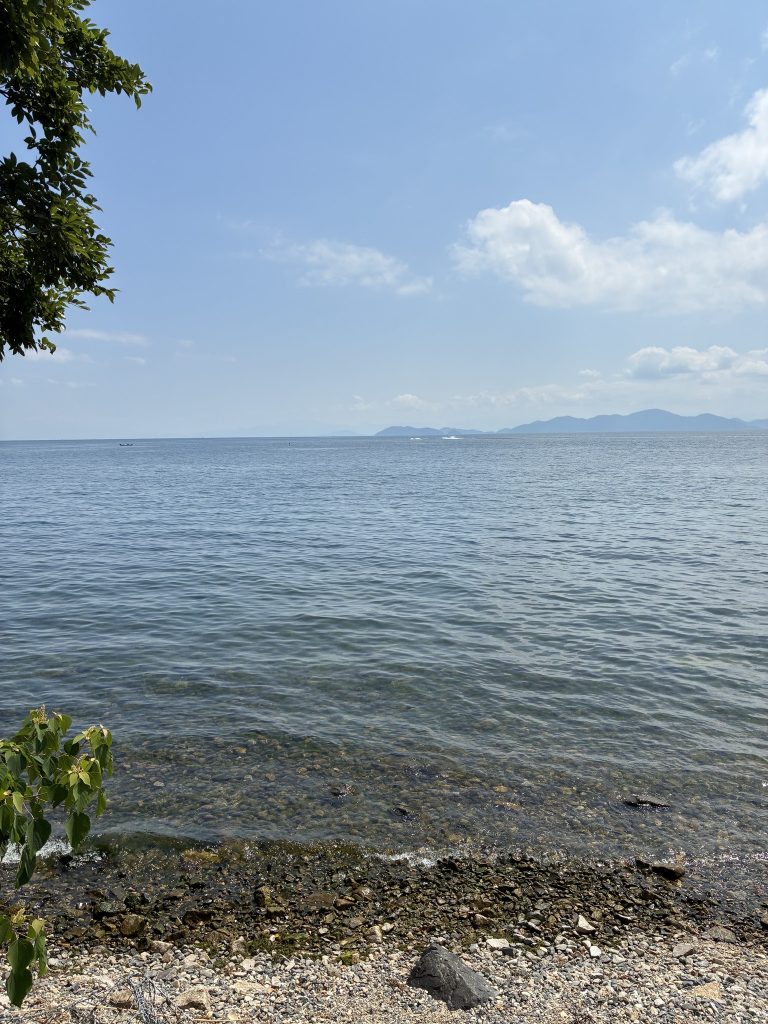 夏の琵琶湖