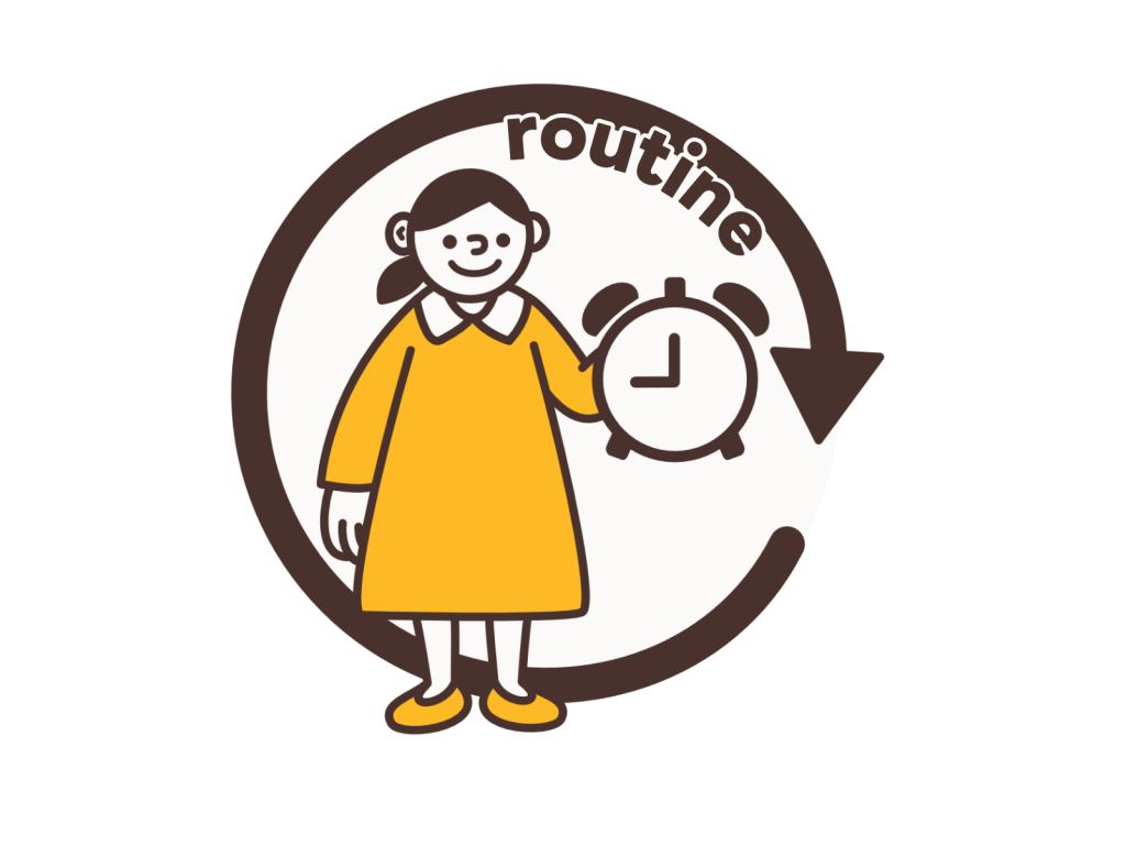 1日のルーティン