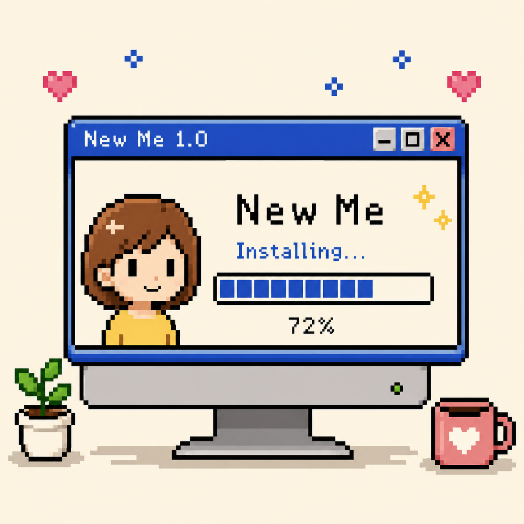 新しい自分をインストール中
